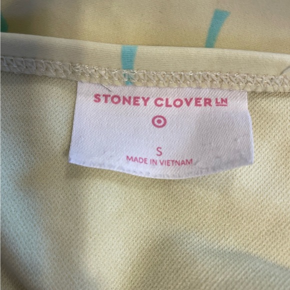 Stoney Clover Palm Tree Print Bikini Size Small - Picture 6 of 8